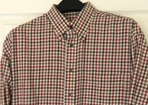burberry large check shirt