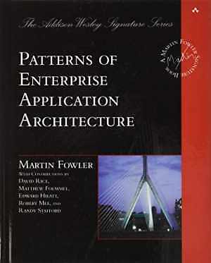 Patterns of Enterprise Application - Hardcover, by Fowler Martin - Good