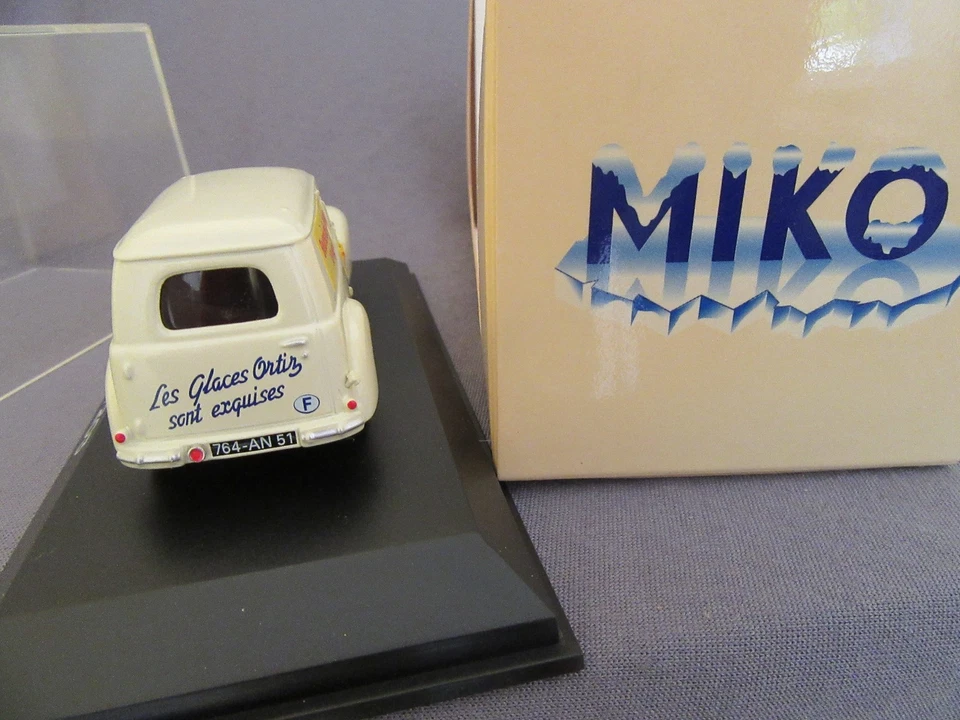 299G Norev Peugeot 203 Miko Bourse Couzon Miniatures 18 Sept 2005 1:43 + Boite - Photo 3/4