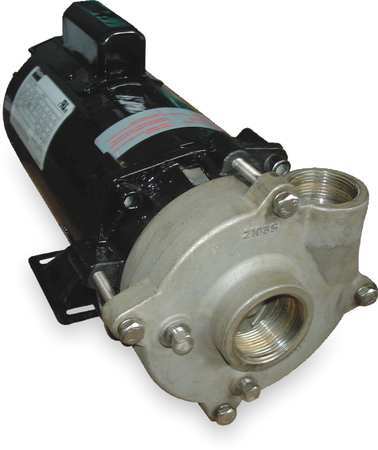 DAYTON 2ZWT8 Pump,1/3 HP,1 Ph,120/240VAC 2ZWT8 - Picture 2 of 2