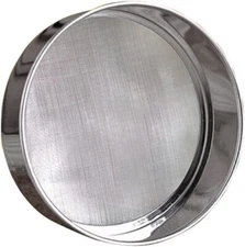 Lab 200 mesh 304 Stainless Steel  Test Sieve Flour Sifter Fine  Round 8"  new