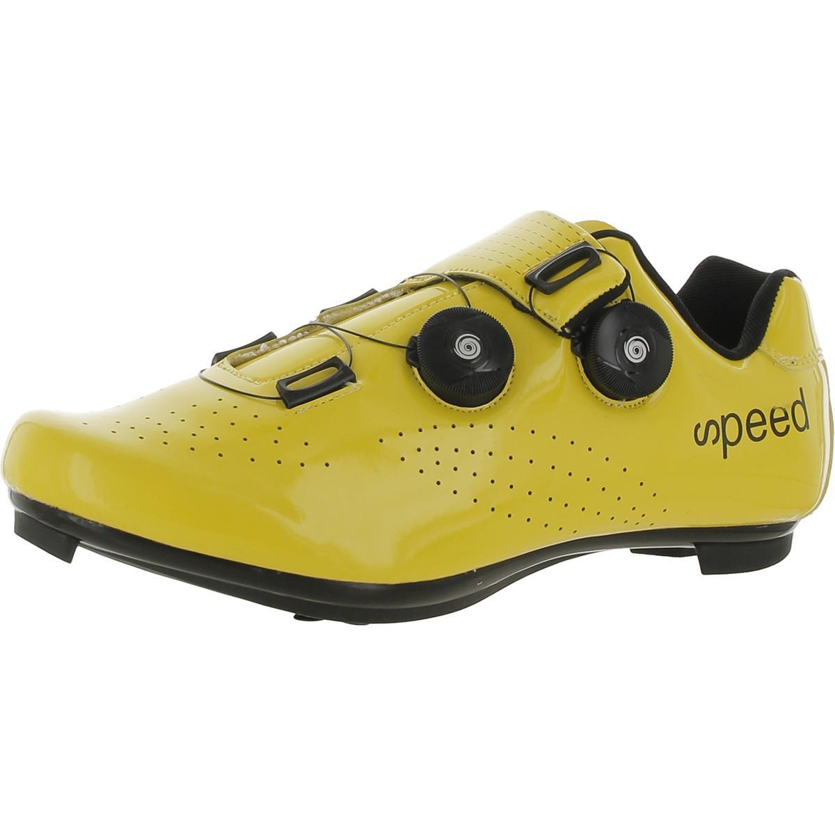 Speed Мужская желтая спортивная обувь для фитнеса и велоспорта Кроссовки 41 Medium (D) BHFO 5306