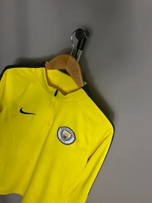 MANCHESTER CITY FOOTBALL SOCCER TRAINING 1/4 ZIP SWEATSHIRT