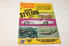 VINTAGE MOTOR TREND MAGAZINE  APRIL 1966  SPECIAL STYLING ISSUE