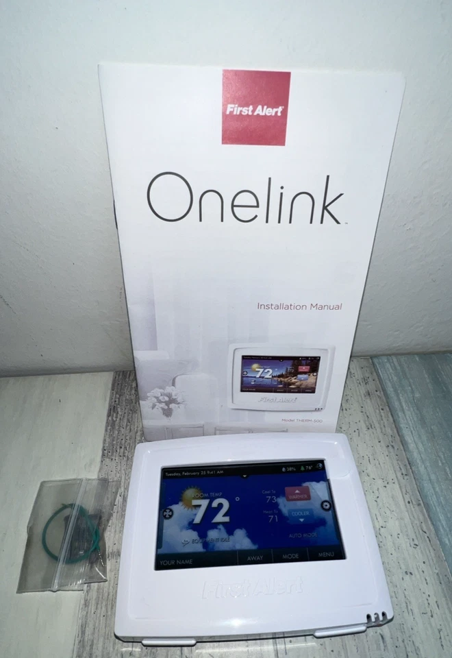 First Alert Onelink Wi-fi Onelink Thermostat Therm-500 **NEW** - Image 2 of 4