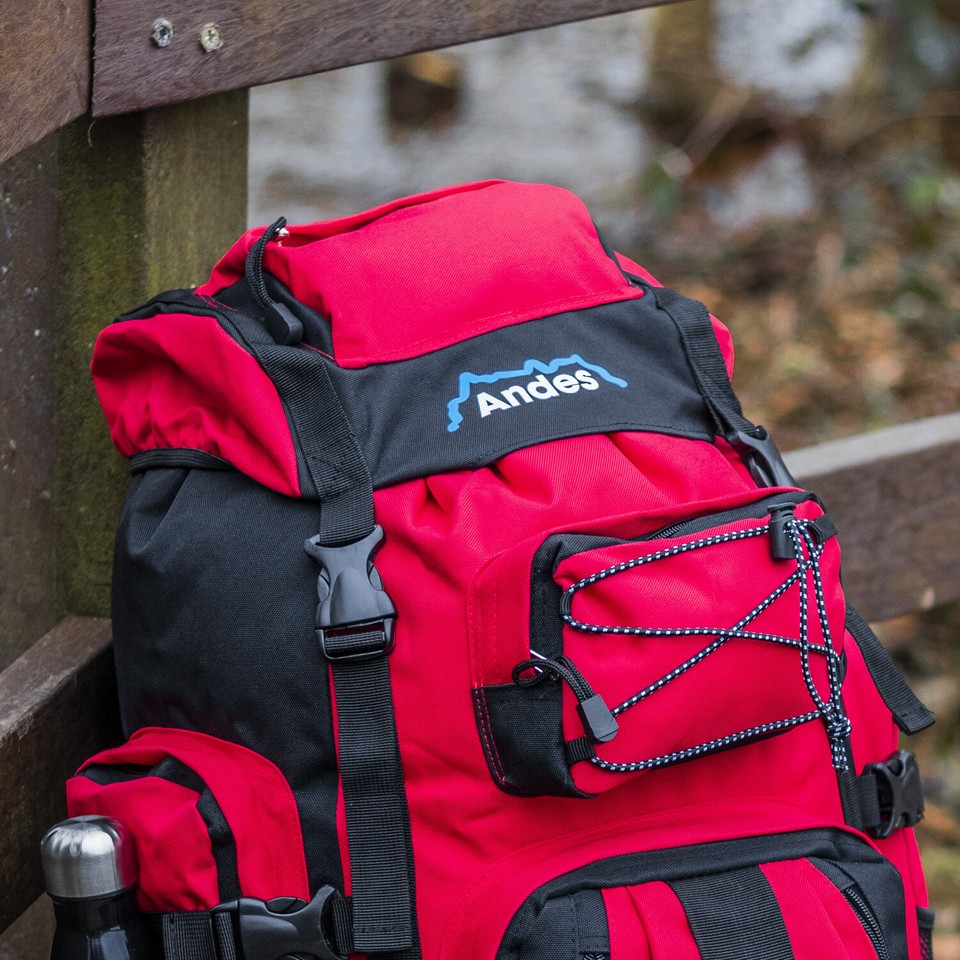 Andes Ramada 120L Extra Large Hiking Camping Backpack/Rucksack Luggage ...