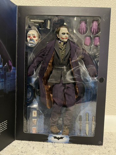 DC Direct THE JOKER The Dark Knight Figure Doll Heath Ledger New In Box Rare - Picture 2 of 12
