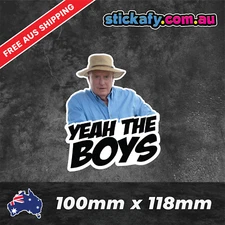 Alf Stewart Yeah Boys Sticker Funny Laptop Car Window Bumper 4x4 Ute JDM Decal