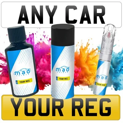 Touch Up Paint Mixed From Car Registration Reg Touch Up Pen/Brush/Aerosol - Image 1 of 4