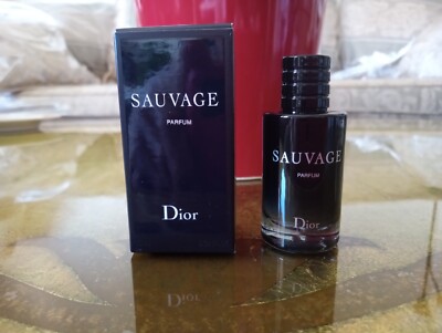 Dior Sauvage Parfum Mini Travel for Men 0.34 fl oz 10 ml