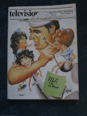Television Magazine Regional TV Guide July 1978 Mel's Diner Alice Lavin Tayback
