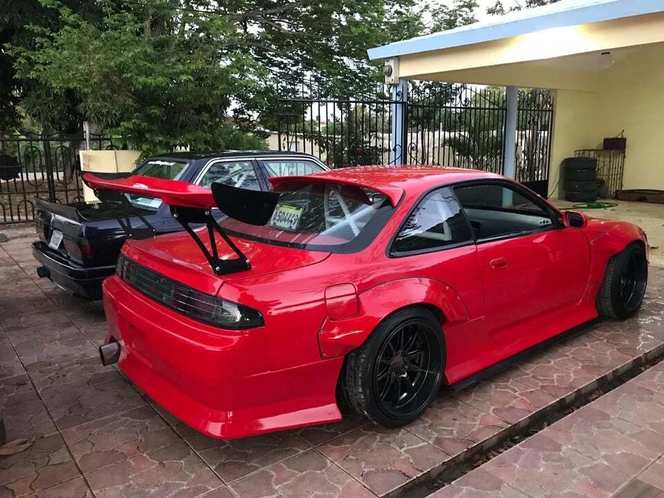 240sx s14 200sx silvia Fender flares RB style v2 FRP wide body eBay