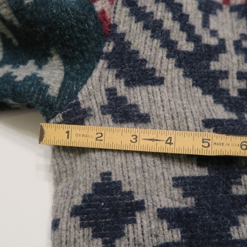 Orvis Jacket Womens Large Blanket Navajo Ranch Work Coat Tribal Accent Buttons - Picture 11 of 19