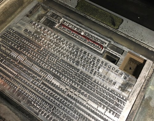 New Letterpress Type - 12 point Modern Antique - Picture 5 of 5