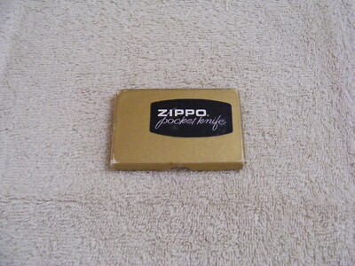 ZIPPO - ROTARY INTERNATIONAL - FOLDING POCKET KNIFE WITH NAIL FILE IN BOX