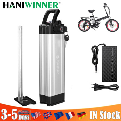 E-Bike Akku 36V 17.5Ah Li-Ion Elektrofahrrad Silverfish Batterie mit Lad*gerät