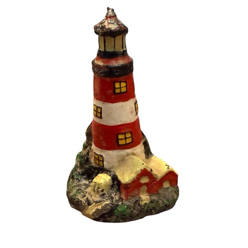 Vintage Lighthouse Candle Collectible Nautical Ocean Sea Lamp Light  - Picture 7 of 7