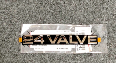 Genuine Toyota 80 Series Land Cruiser 24 VALVE Emblem | eBay