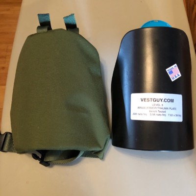 Armor shoulders AR500 level lll Plus  grade  Free Shipping usa OD Green.