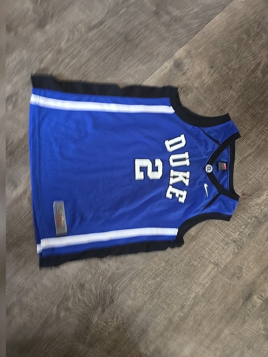 Nike Duke バスケットボールジャージ M Nike Duke University Sz L Reversible Basketball Practice