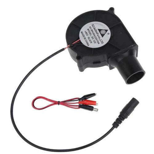 7530 Barbecue Fan Electric Air Blower 2500R 5.5x2.1mm DC12V Clip for BBQ Grill