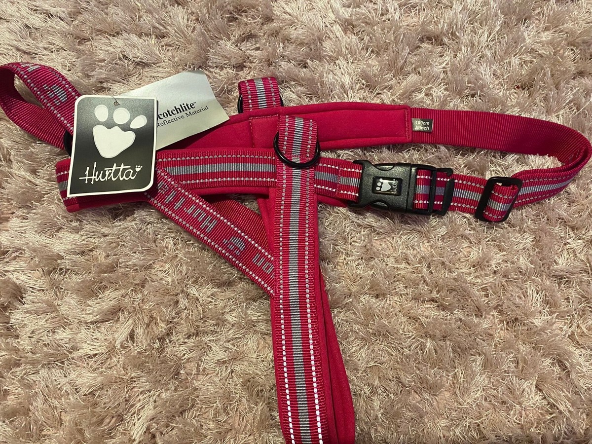 Hurtta Casual Padded Dog Norwegian Harness, Various Clours Sizes