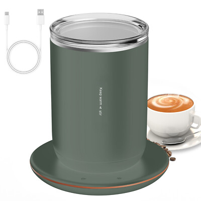 2 In 1 Self Stirring Coffee Mug 55 /131 Constant  Cup Warmer 10W M9T1