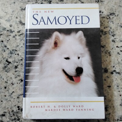 New Samoyed SIGNED 1998 Robert Dolly Ward Show Dogs Photos HC/DJ AKC  Judges