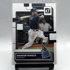 2022 Donruss Baseball Base Rated Rookies #34 Wander Franco - Tampa Bay Rays