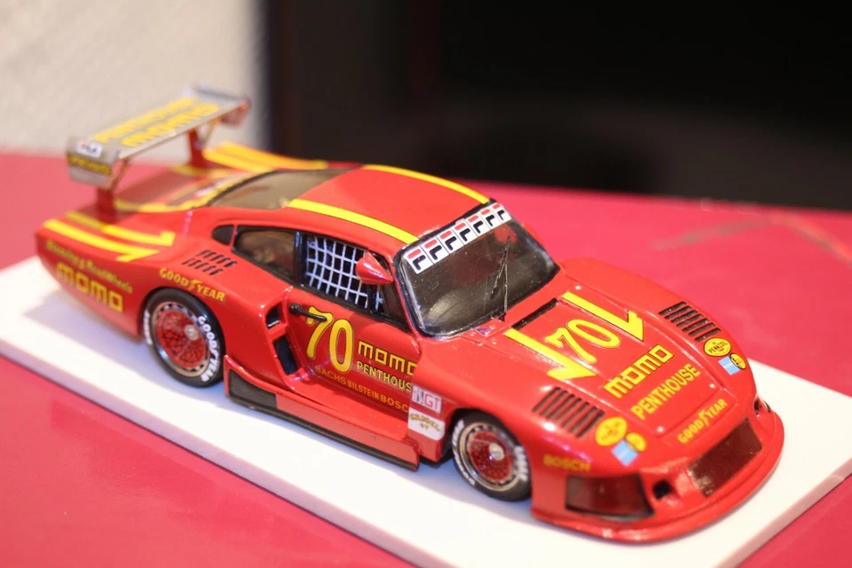 AMR PORSCHE 935/78 N°70 IMSA MOMO 200 Meillen Nurenberg 1981 1/43 No spark  - Photo 4/4