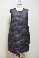 Masai Copenhagen Black Trinus Down Filled Vest Coat Duvet Gillet Size S ~ Nwot~