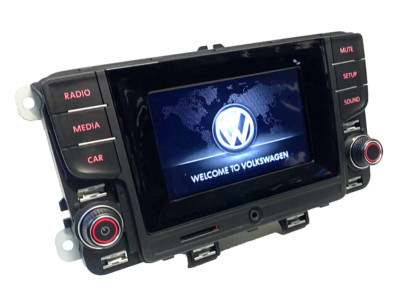 VW POLO 5 6C GOLF 7 CADDY Monitor Screen Multimedia DAB RADIO MIB 2 ENTRY NEW