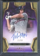 2024 Topps Five Star KYLE MANZARDO #FSA-KM RC Rookie Purple Auto /50 Guardians