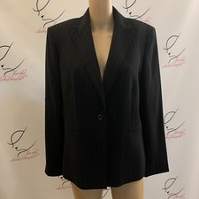 Kasper. Size 14. Pinstripe Lined Professional Jacket/Blazer. DB2