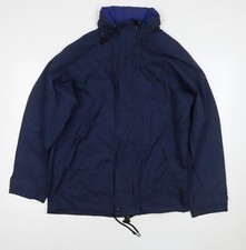 Tenson Mens Blue Jacket Size S Zip