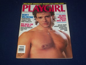 1988 may playgirl magazine scott valentine sp 9301 ebay