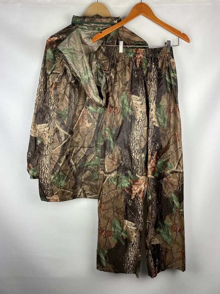 Pro Climate Real Tree Camo Hunting Suit Jacket Pants size M - Image 2 of 4