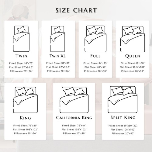 THXSILK Silk Sheet Set 4 Pcs, King Size Sheet Set, 22 Momme 7A+ Silk Sheets, ... - Picture 8 of 8