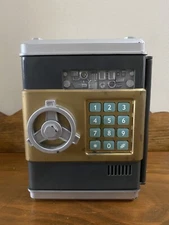 Kid Electronic Piggy Bank Password Lock  Coin Money Safe Box 