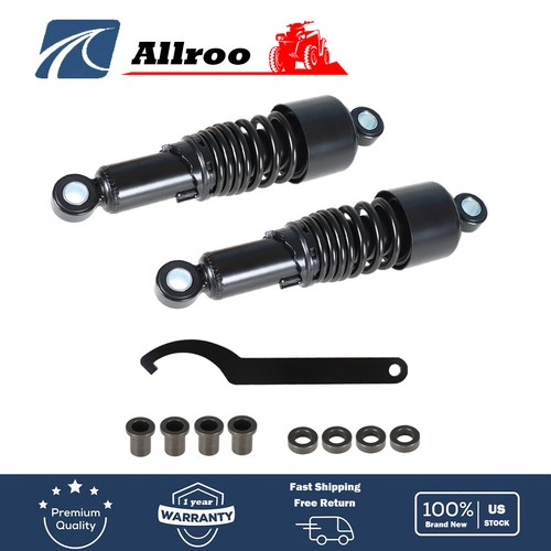 Pair 10.5'' 267mm Black Rear Shocks Fit For Sportster 883 1200