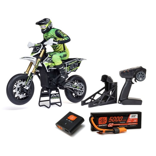 Losi LOS-2310 1:4 Promoto-SM FXR Supermoto Motorrad RTR mit Akku und Ladegerät W - Bild 1 von 13