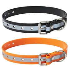 Waterproof Strap for Shock Collars, Adjustable Bark and Collar Strap, Fits 5  ...