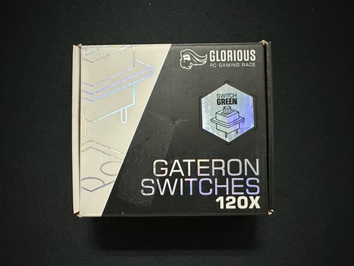 Glorious PC Gaming Gateron - Green - Clicky 120 switches - 第 1/3 張圖片