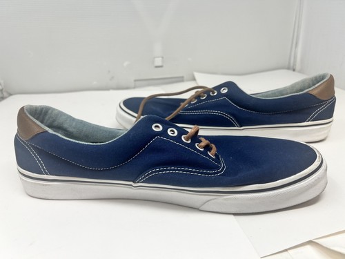 Vans "Off The Wall" Men's Shoes Size 13, Blue, Brown And White - 500714 - Picture 6 of 11