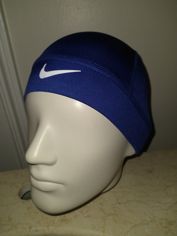 Nike Pro NAVY BLUE Skull Cap OSFM DriFIT Unisex Sports Training Beanie Fast Dry 