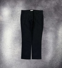 Vintage Moschino Women  s Flowers Pattern Luxury Black Pants Trousers IT42