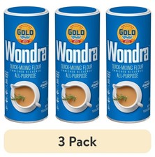 (3 pack Wondra Quick Mixing All Purpose Flour...