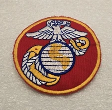 US Marine Corps EGA Patch - Semper Fi USMC Military Embroidered Iron-on Patch