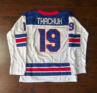 Matthew Tkachuk 2026 Olympics Team USA White Jersey | Men’s Size XL AUCTION