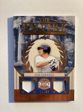 2025 LEAF THE EMPIRE GAME USED MEMORABILIA OF JOE GIRARDI CARD /50 TE-21